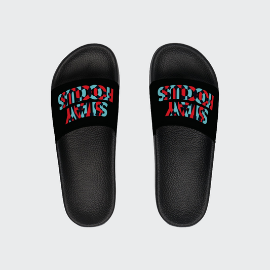 STAY FOCUS  Slide Sandals 