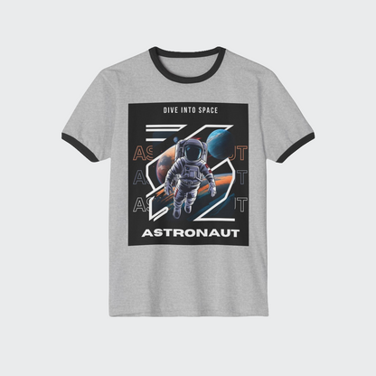 SPACE Custom T-Shirt Heather Grey/Black XS 