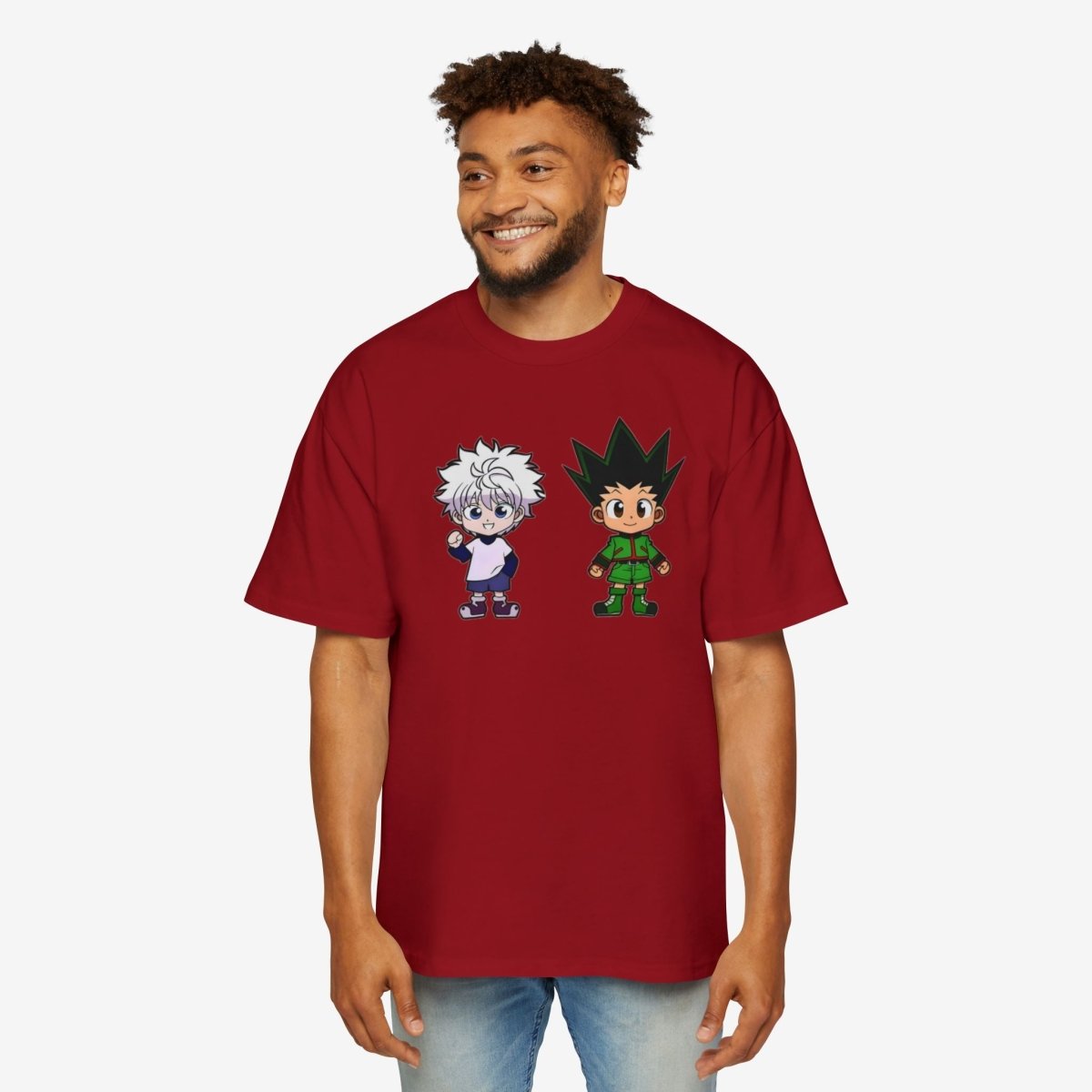 Cartoon Oversized Custom Tshirt CottonDTGMen's Clothing