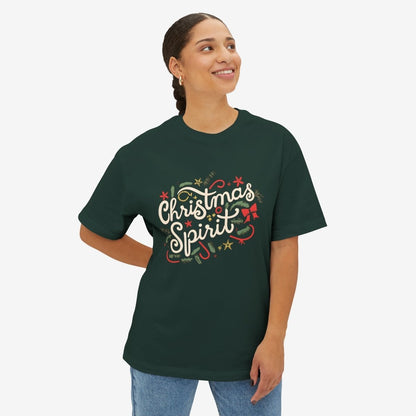 Christmas Oversized Tshirt CottonCrew neckDTG