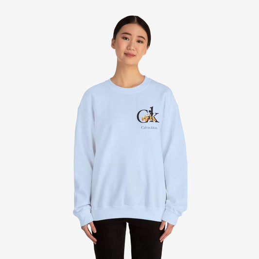 Ck Crewneck Sweatshirt Crew neckDTGEmbroidery