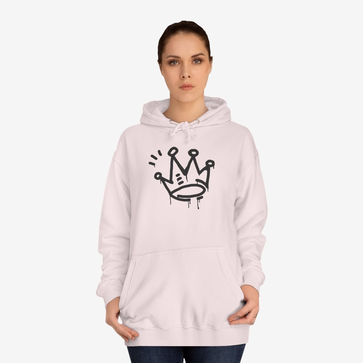 Crown Custom Hoodie DTGHoodiesMen's Clothing