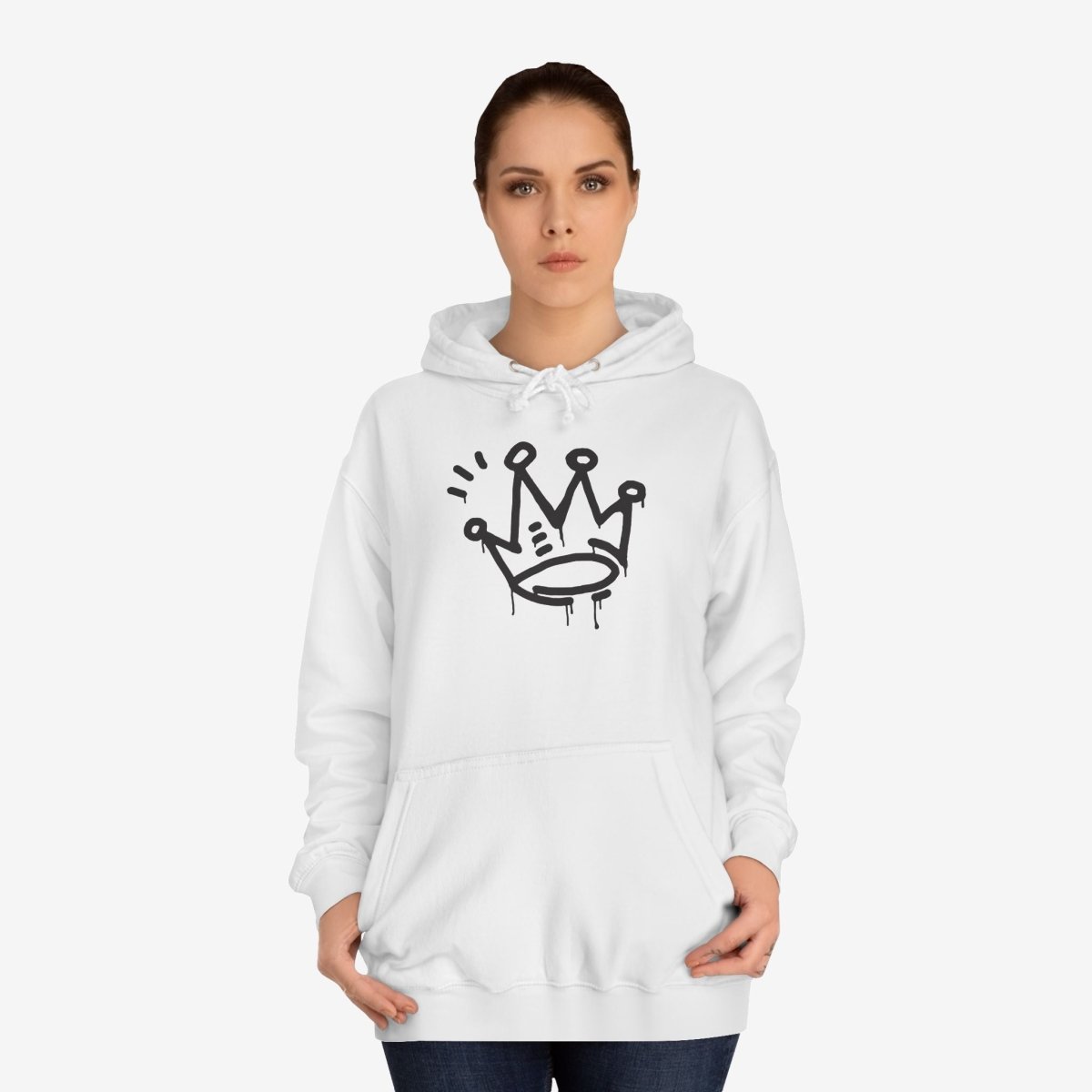 Crown Custom Hoodie DTGHoodiesMen's Clothing