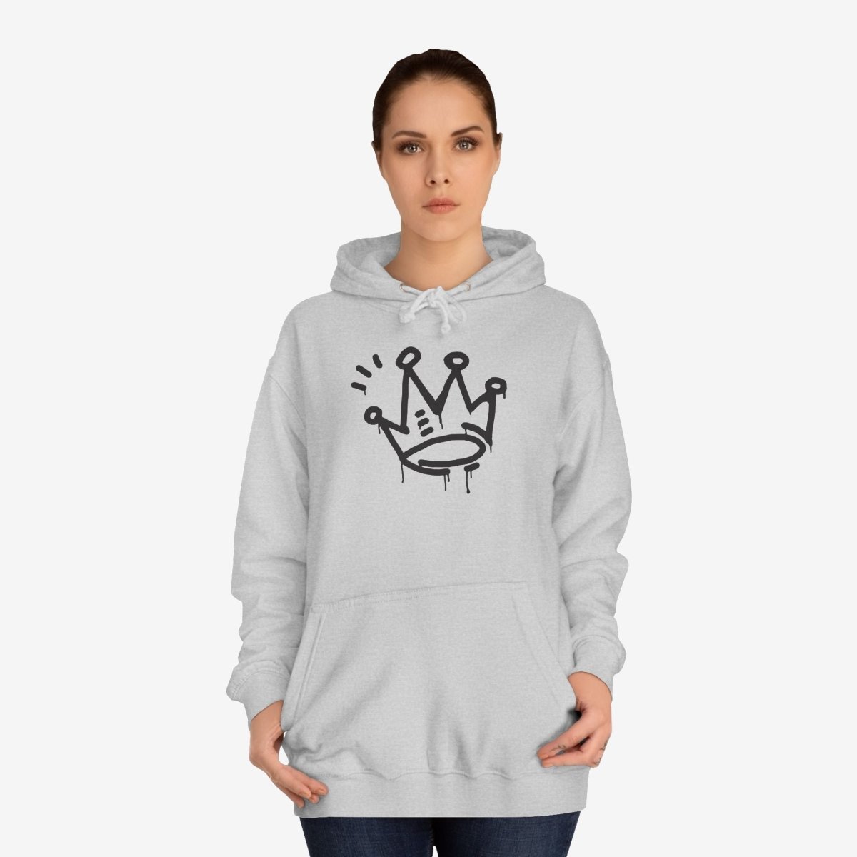 Crown Custom Hoodie DTGHoodiesMen's Clothing