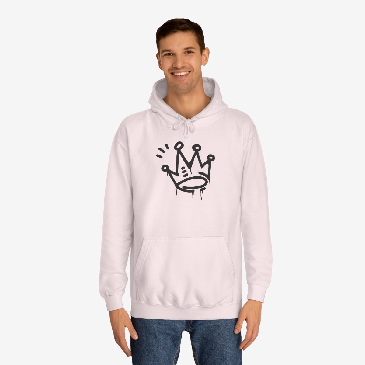 Crown Custom Hoodie DTGHoodiesMen's Clothing