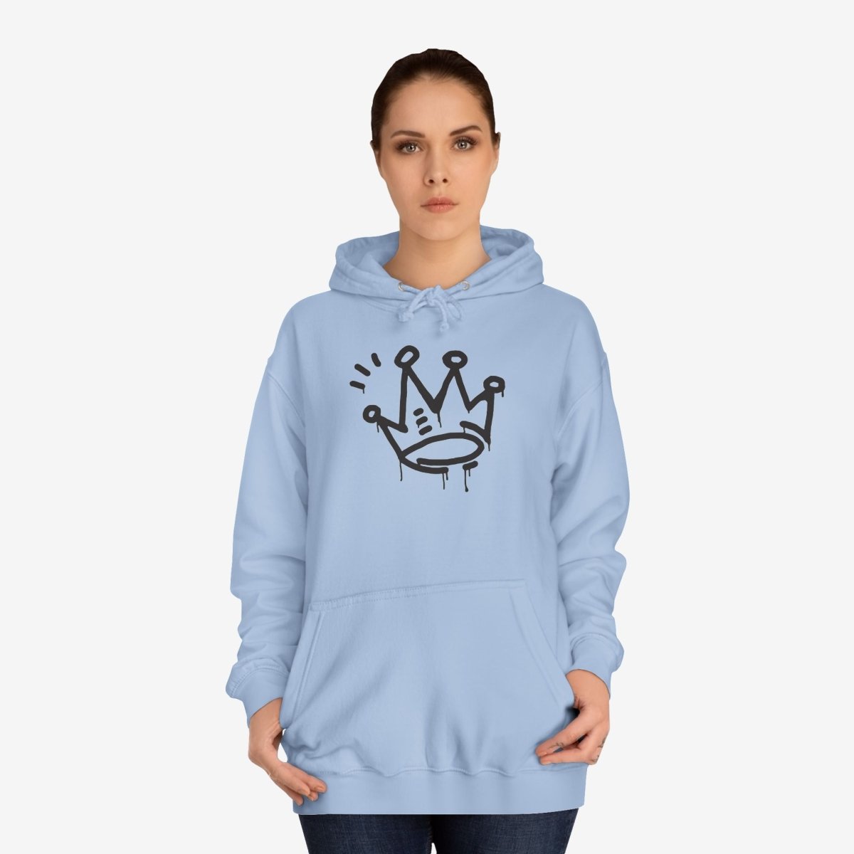 Crown Custom Hoodie DTGHoodiesMen's Clothing