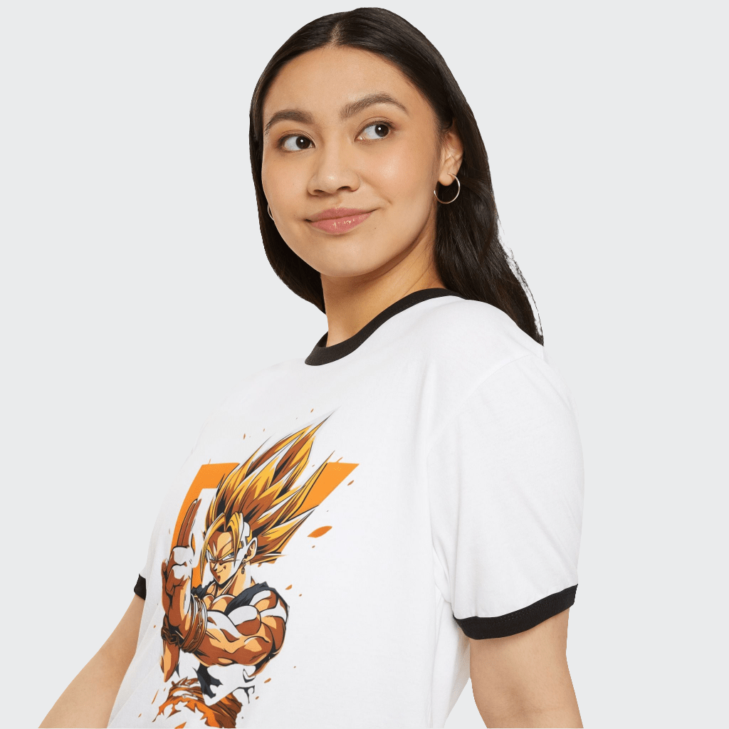 Custom T-Shirt Goku CottonCrew neckDTG