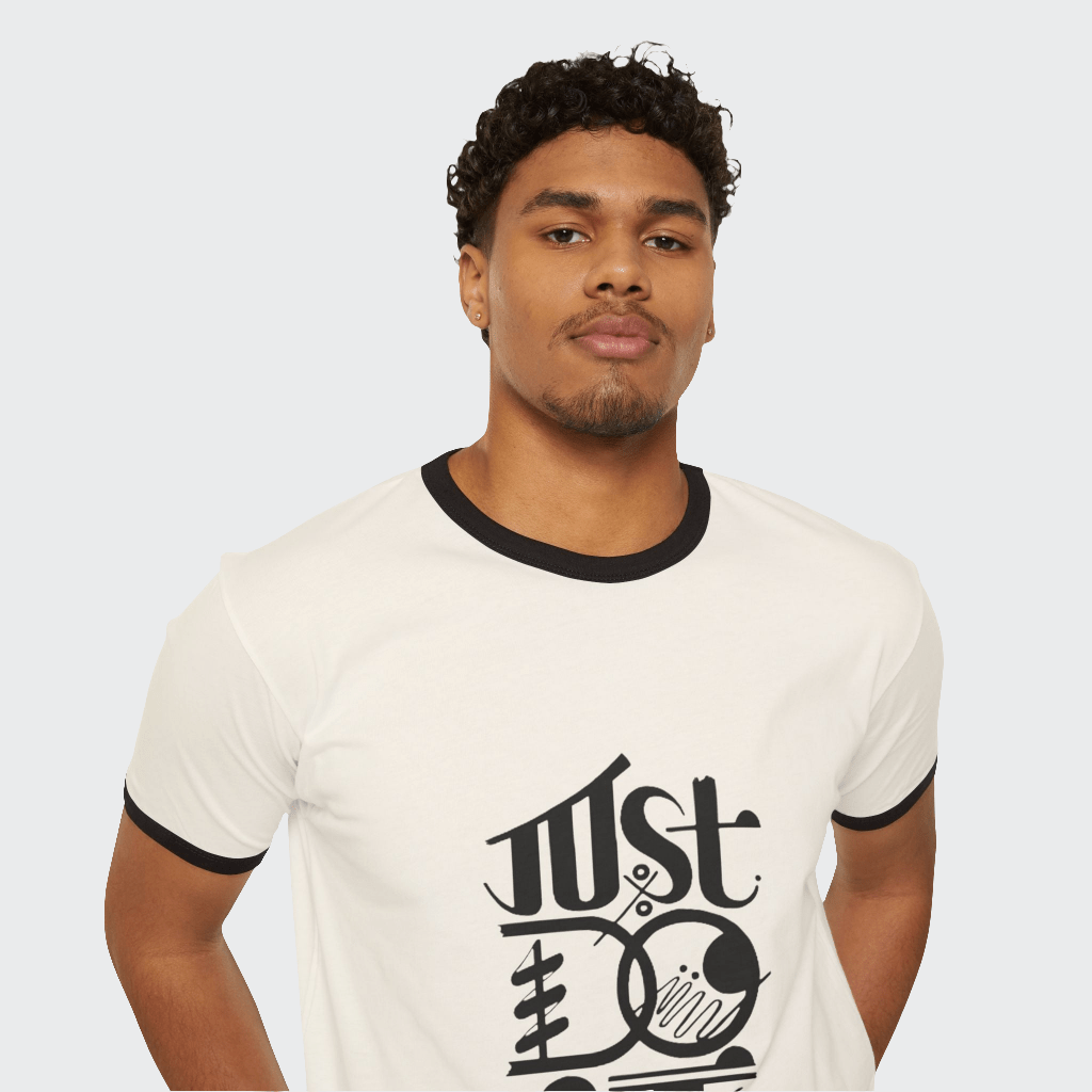 Custom T-Shirt Just Do It CottonCrew neckDTG