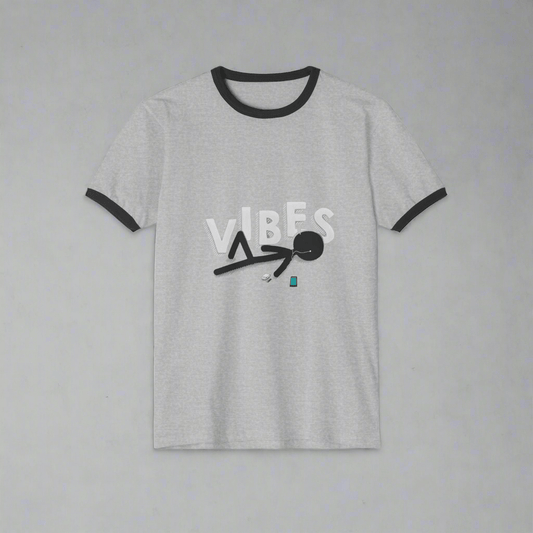 Custom T-Shirt Vibes CottonCrew neckDTG