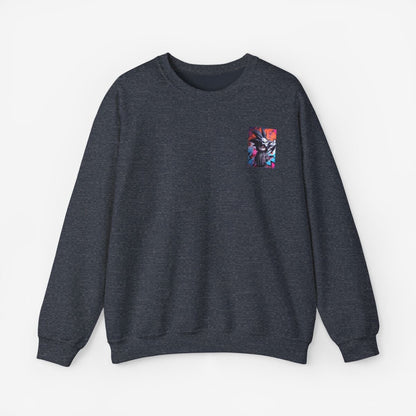 Death Scythe Goku Sweatshirt Crew neckDTGEmbroidery