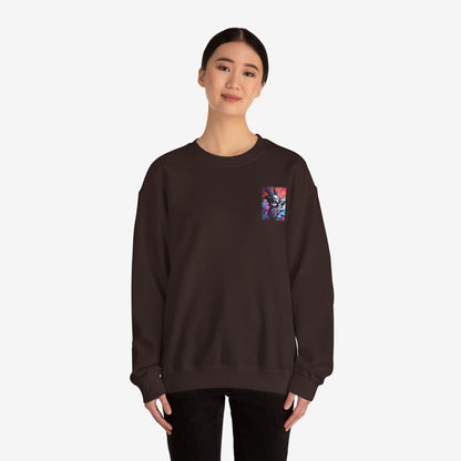 Death Scythe Goku Sweatshirt Crew neckDTGEmbroidery