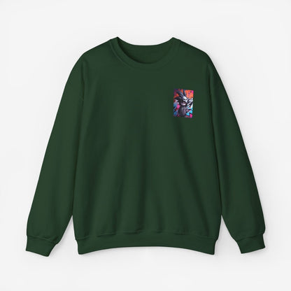 Death Scythe Goku Sweatshirt Crew neckDTGEmbroidery