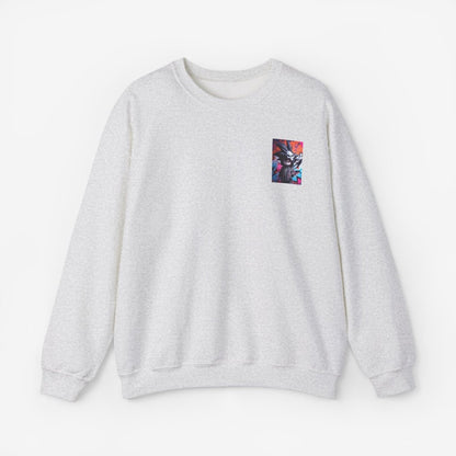 Death Scythe Goku Sweatshirt Crew neckDTGEmbroidery