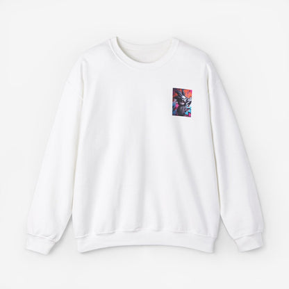 Death Scythe Goku Sweatshirt Crew neckDTGEmbroidery