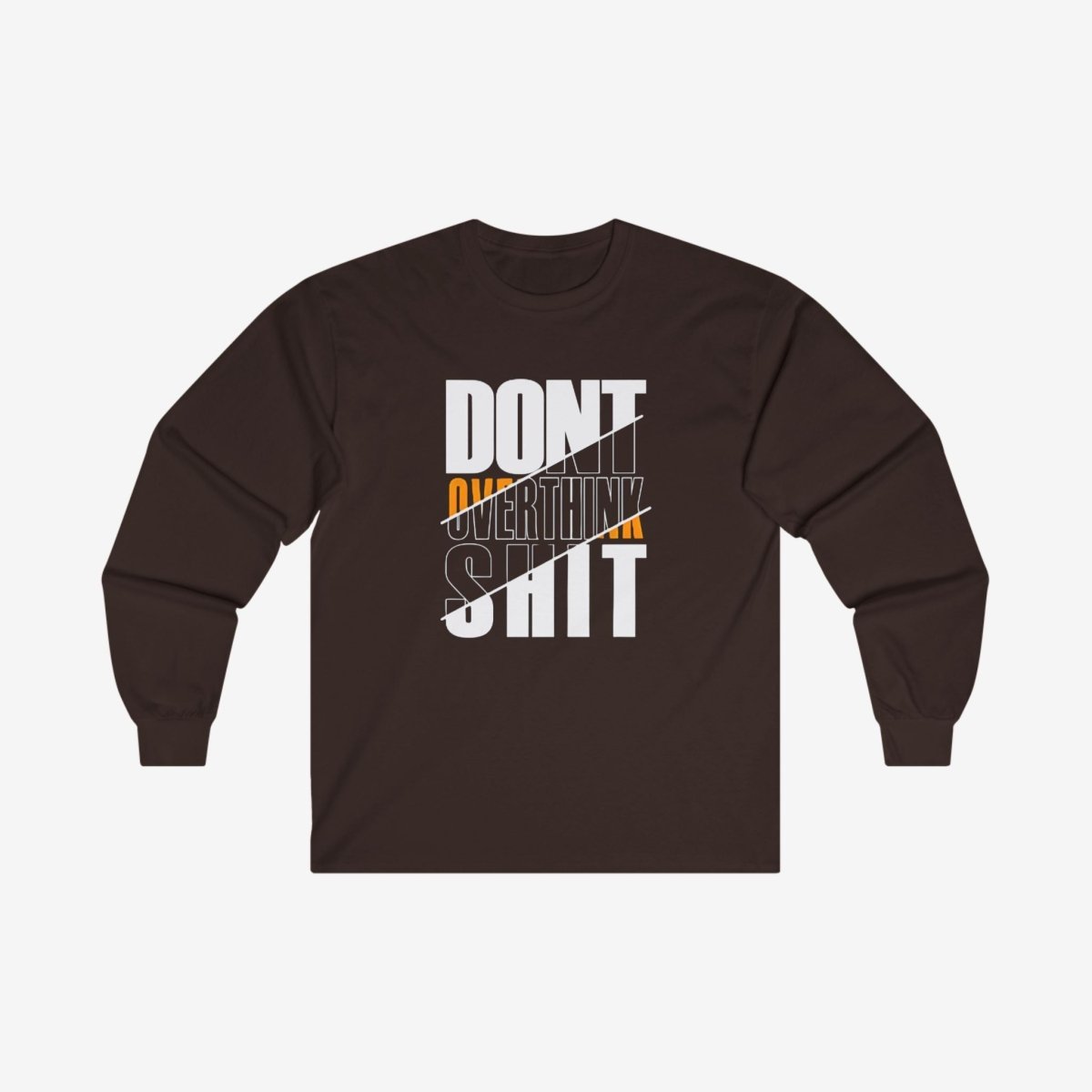 Don't Quit Long Sleeve T Shirt Crew neckDTGLong Sleeves