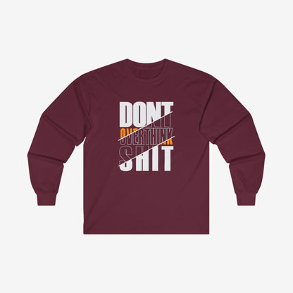 Don't Quit Long Sleeve T Shirt Crew neckDTGLong Sleeves