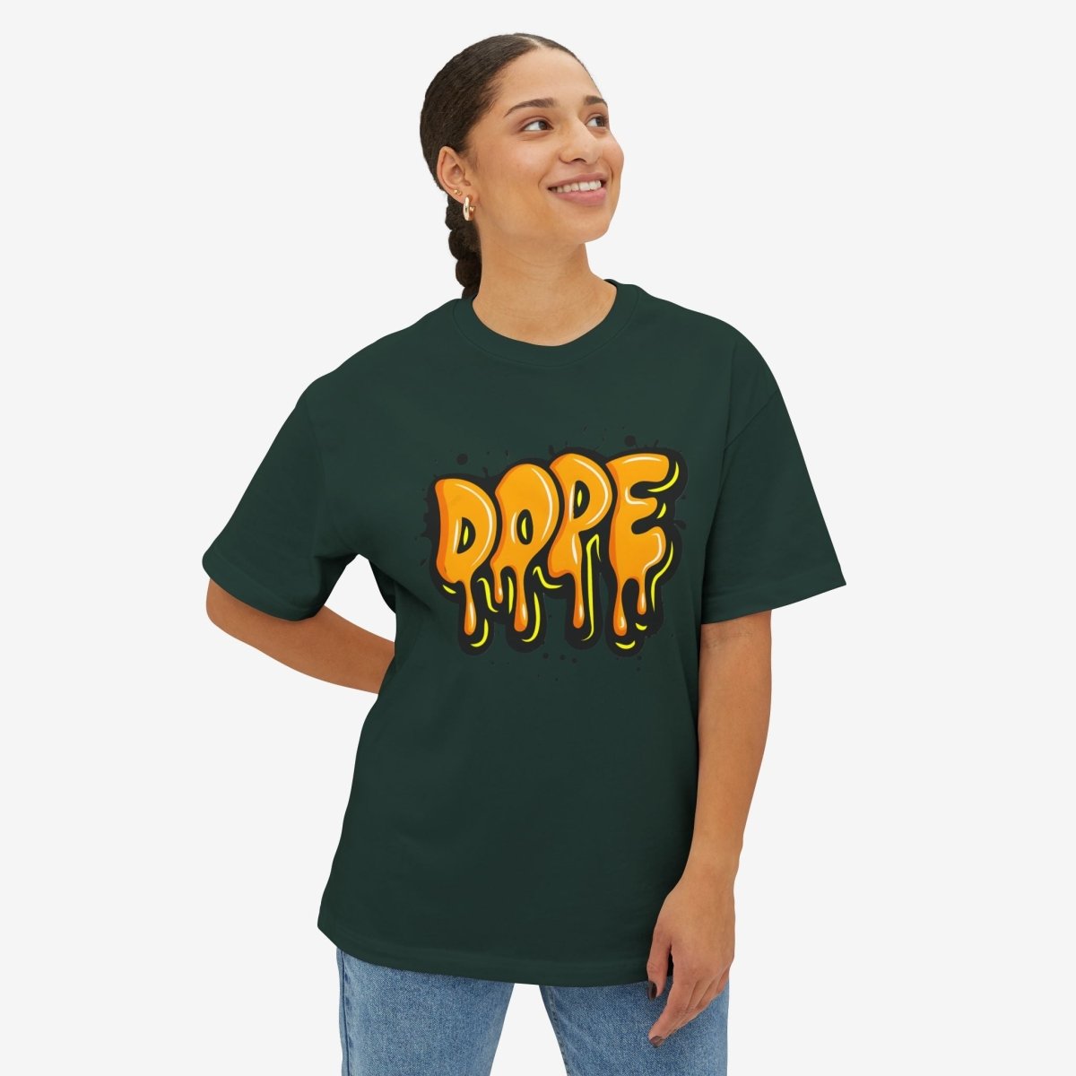 Dope Oversized Tshirt CottonCrew neckDTG