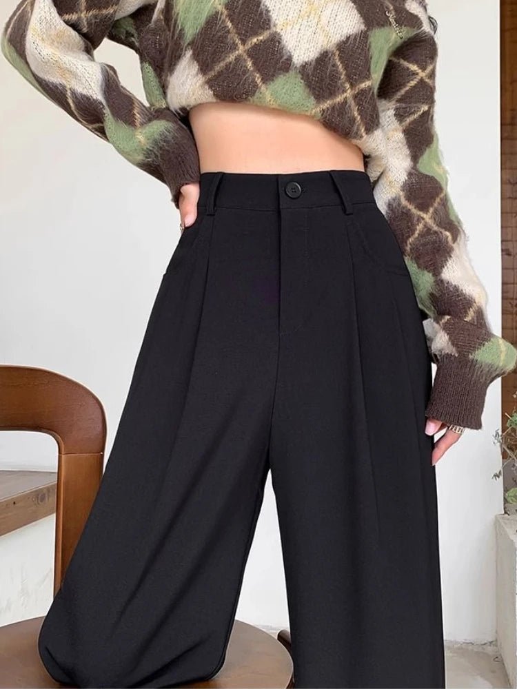 Fashion High Waist Pants Women PanttrouserWaistpantWomanLongTrouser