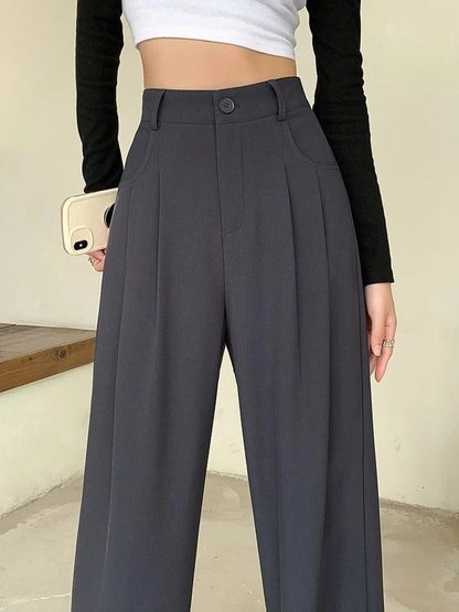 Fashion High Waist Pants Women PanttrouserWaistpantWomanLongTrouser