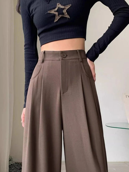 Fashion High Waist Pants Women PanttrouserWaistpantWomanLongTrouser