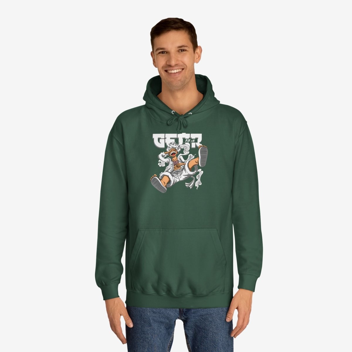 Gear 5 Custom Hoodie Design DTGHoodiesMen's Clothing