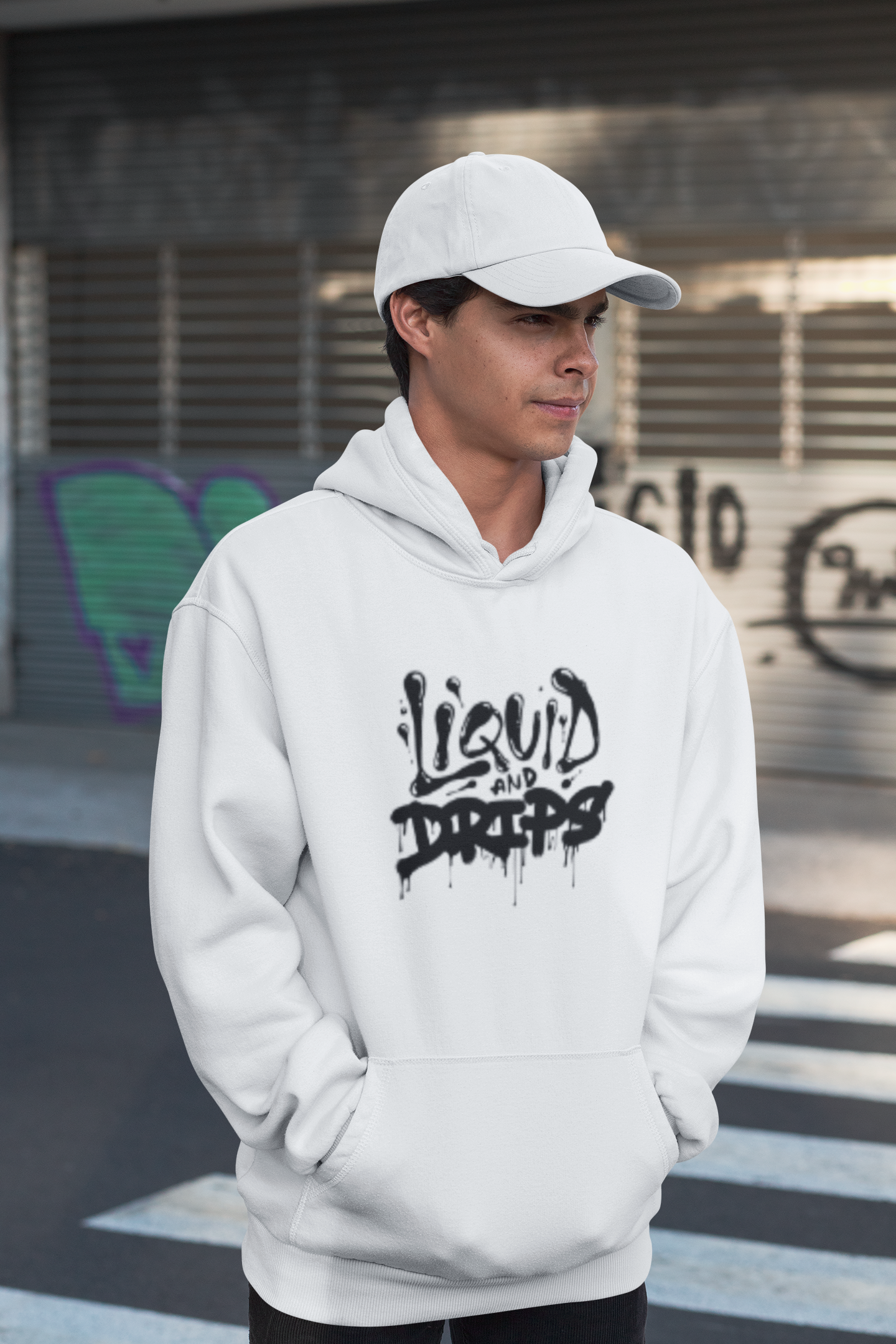 Liquid & Drips Custom Hoodie 