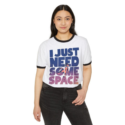 I NEED SPACE Custom T-Shirt CottonCrew neckDTG