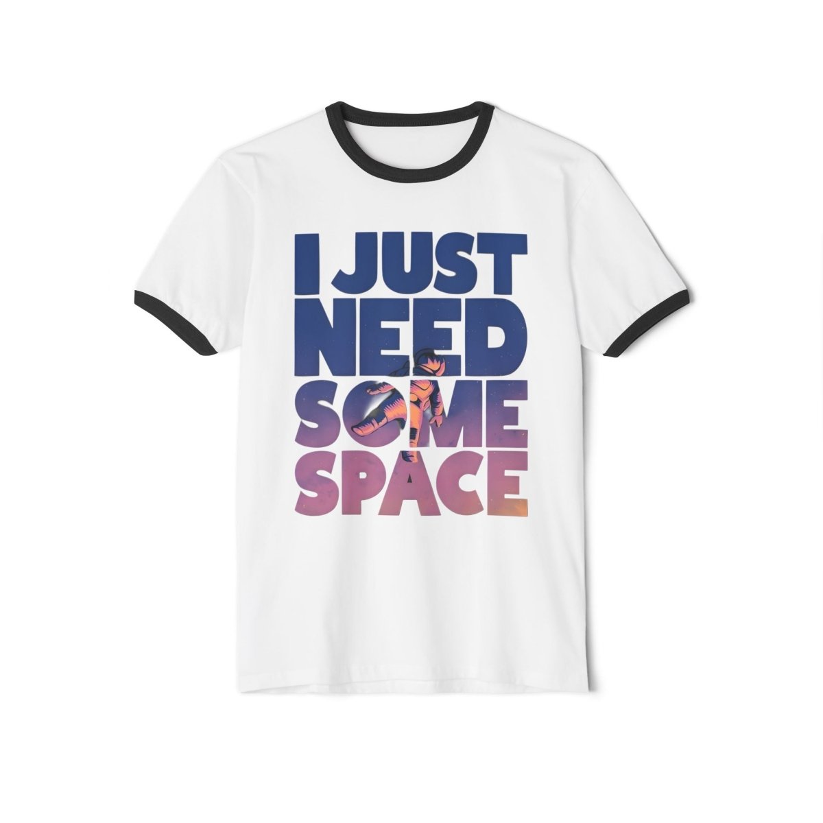 I NEED SPACE Custom T-Shirt CottonCrew neckDTG