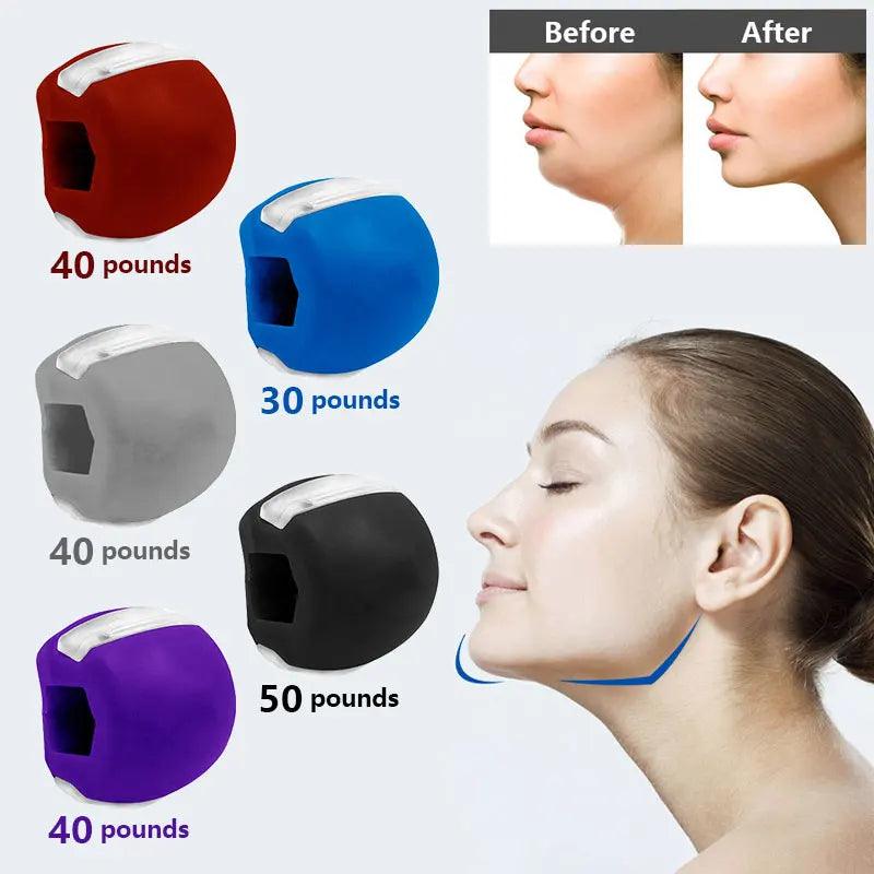 Jaw exerciser massaging ball JawExerciseJawlineJawMassaging