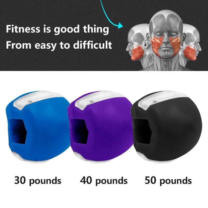 Jaw exerciser massaging ball JawExerciseJawlineJawMassaging