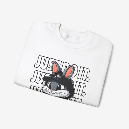 JUST DO IT Sweatshirt Crew neckDTGEmbroidery