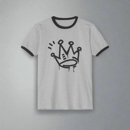 King crown T-Shirt CottonCrew neckDTG