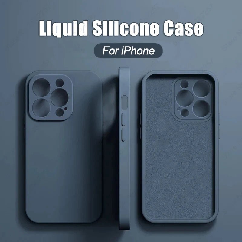 Liquid Silicone Case For iPhone casescoveriphone