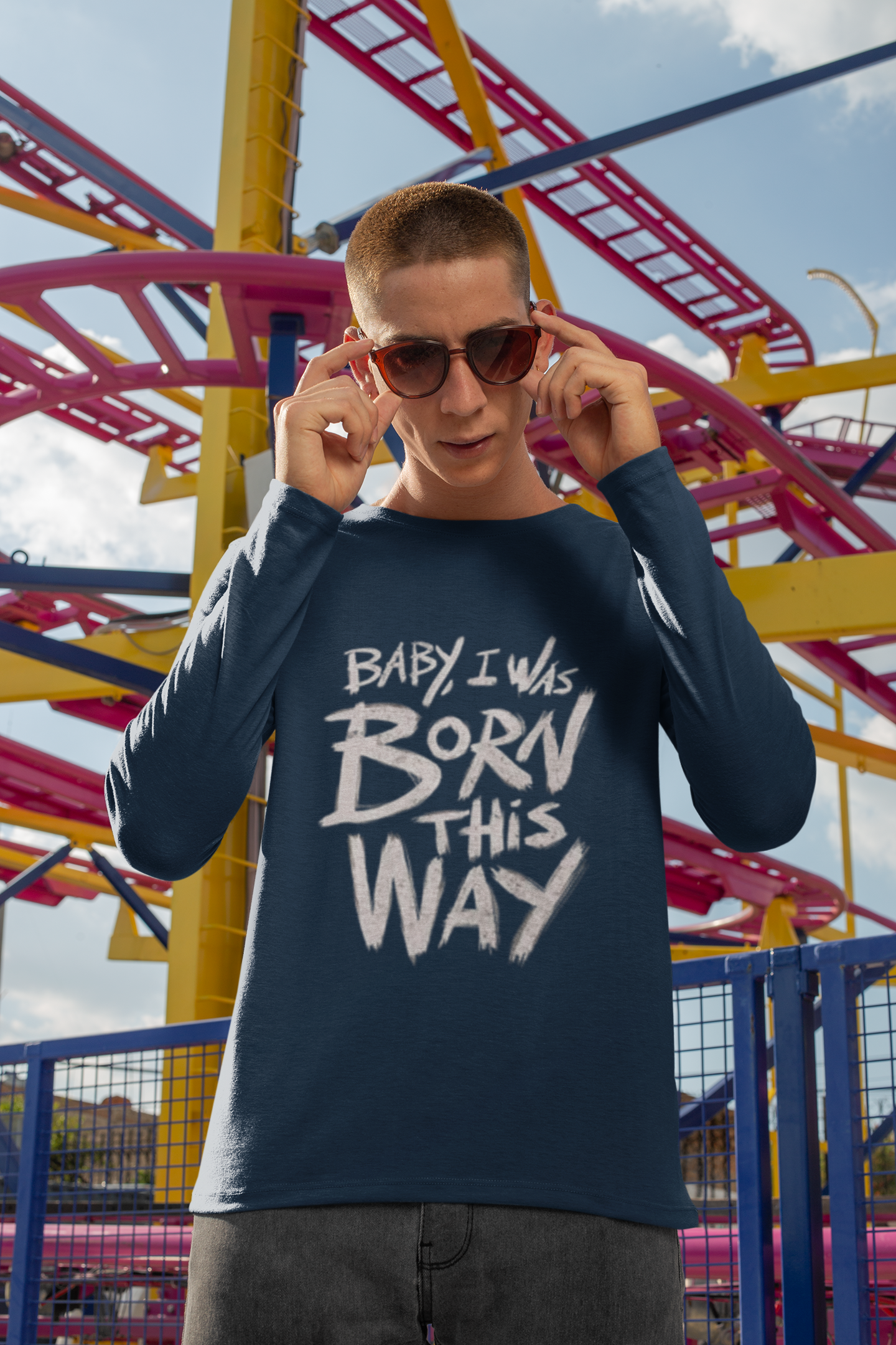 BORN THIS WAY Long Sleeve T-shirt 