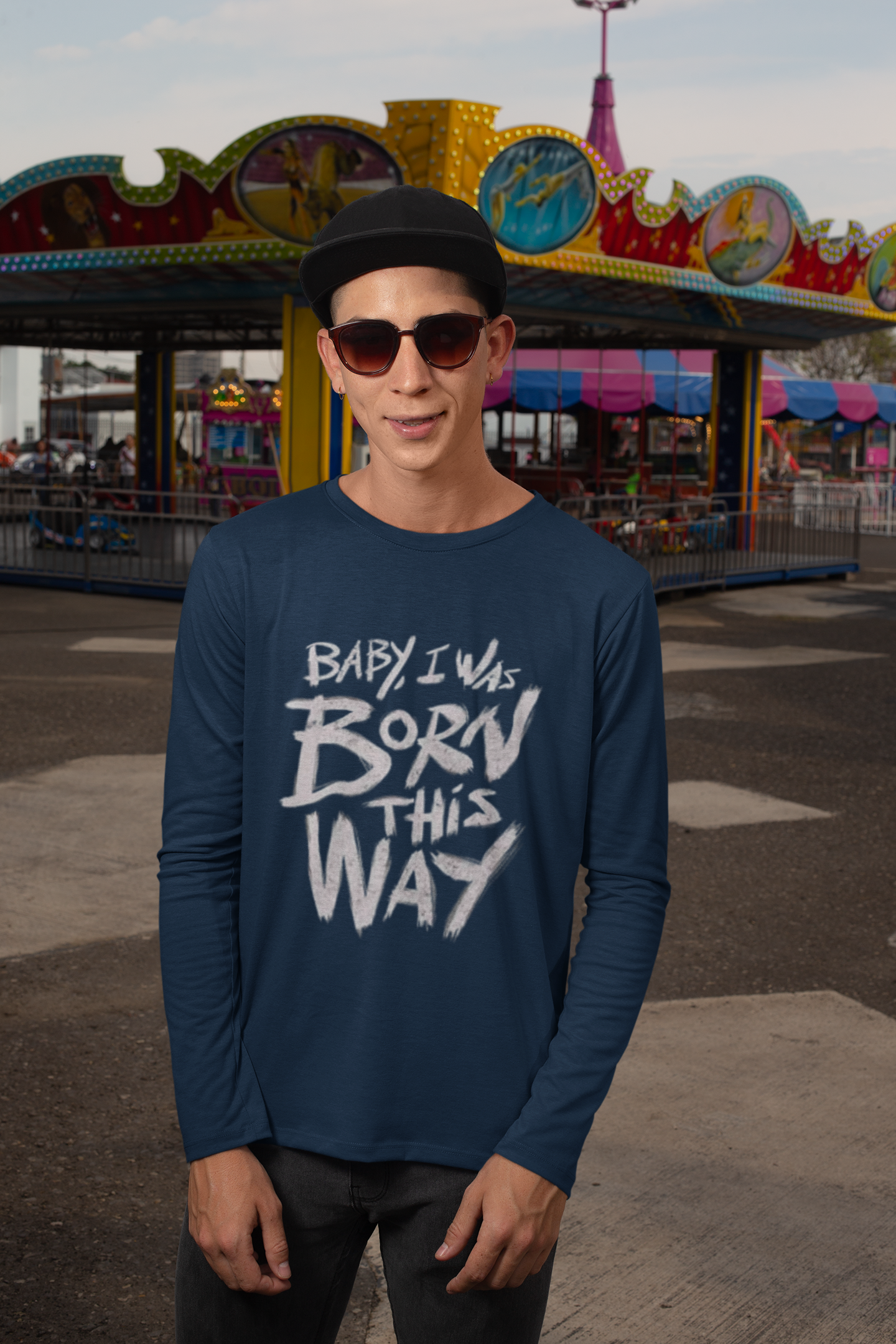 BORN THIS WAY Long Sleeve T-shirt 