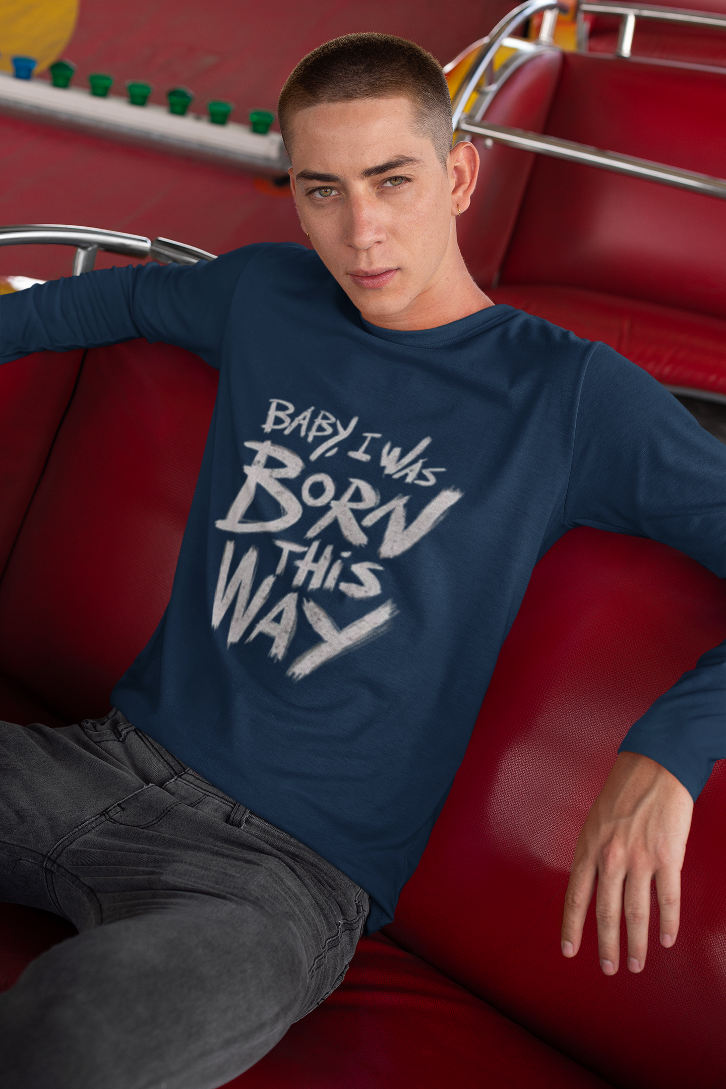 BORN THIS WAY Long Sleeve T-shirt 