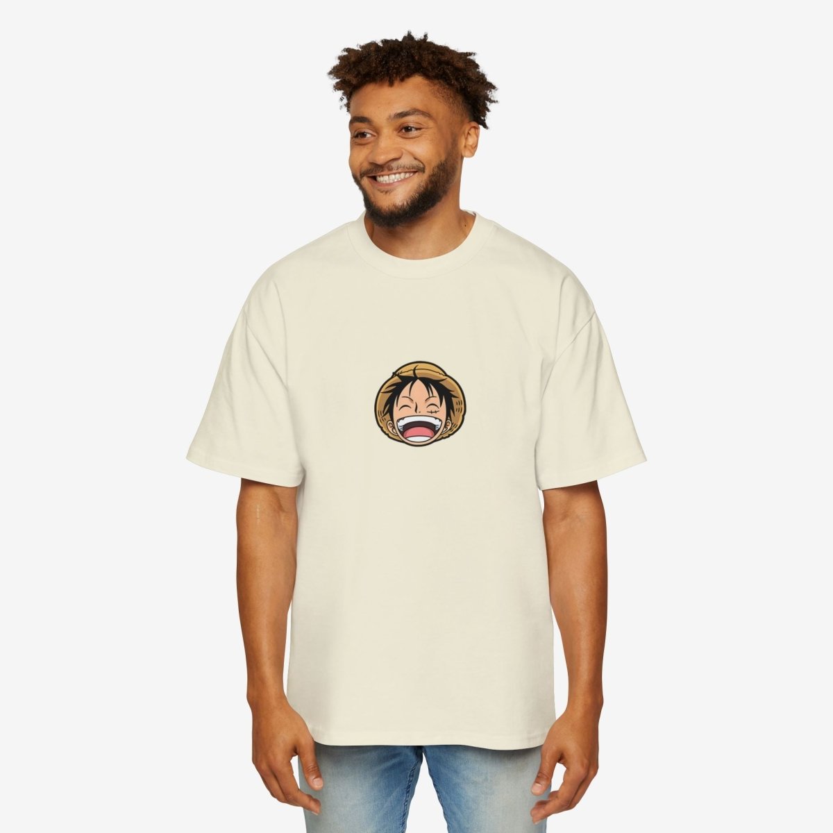 Luffy Oversized Custom T-shirt CottonDTGMen's Clothing