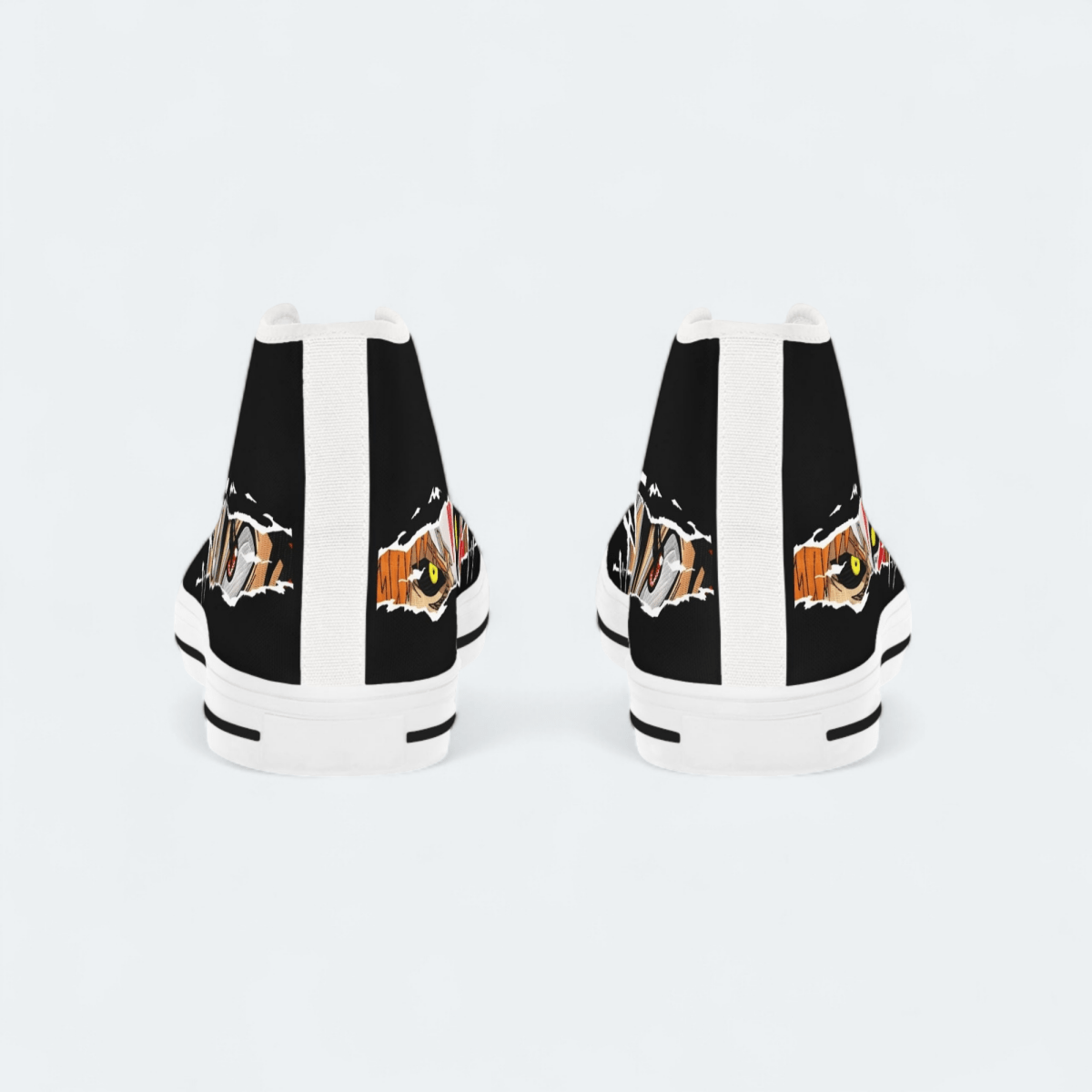 Men's High Top Sneakers All Over PrintAOPfootwear