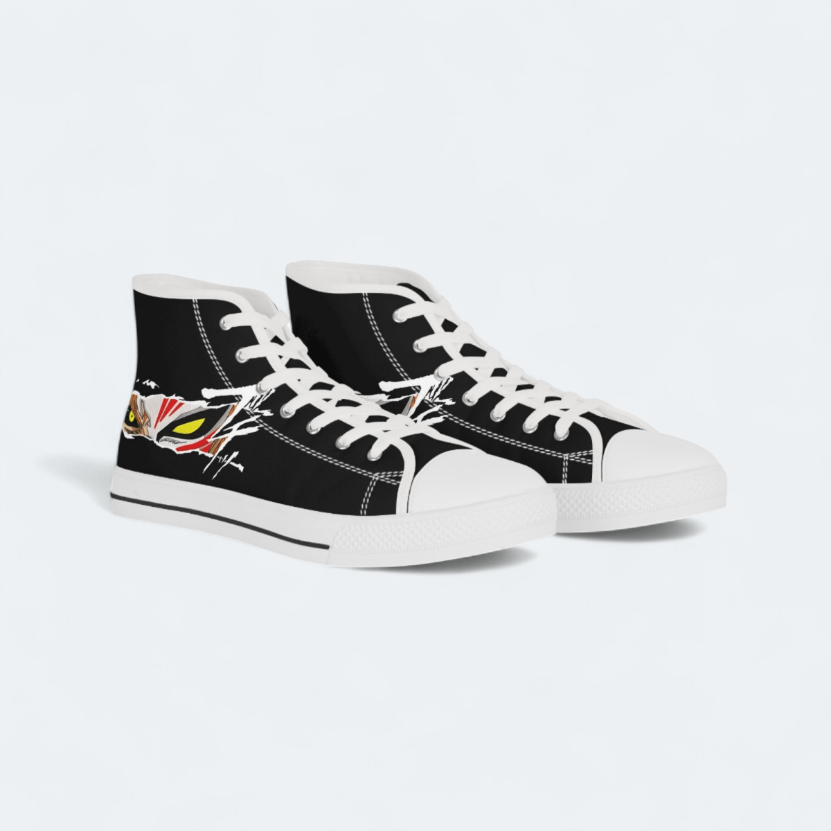 Men's High Top Sneakers All Over PrintAOPfootwear