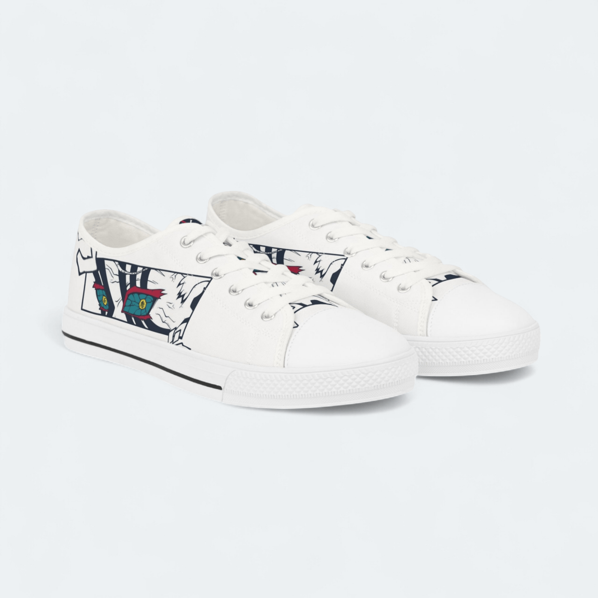 Men's Low Top Sneakers All Over PrintAOPfootwear