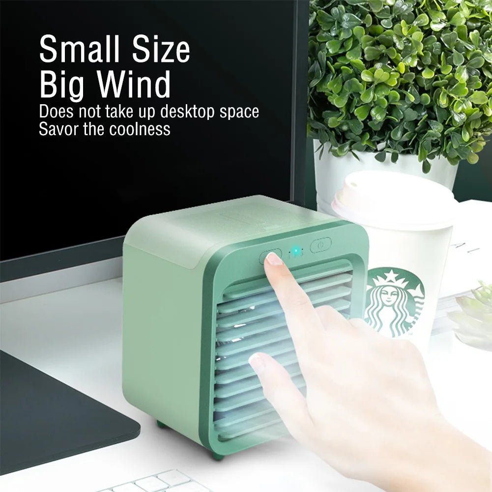 Mini Portable USB Air Conditioner Fan AIRAIR CONDITIONERCHARGER