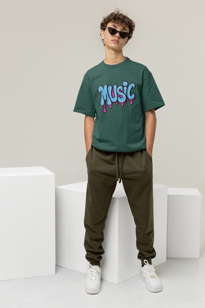 Music Oversized Tshirt 