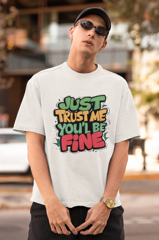 Trust me Oversized Tshirt 