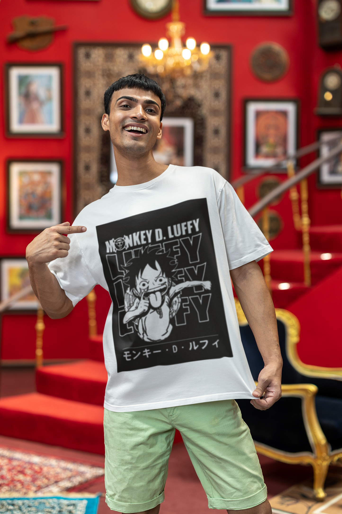 Monkey d luffy Oversized Tshirt 