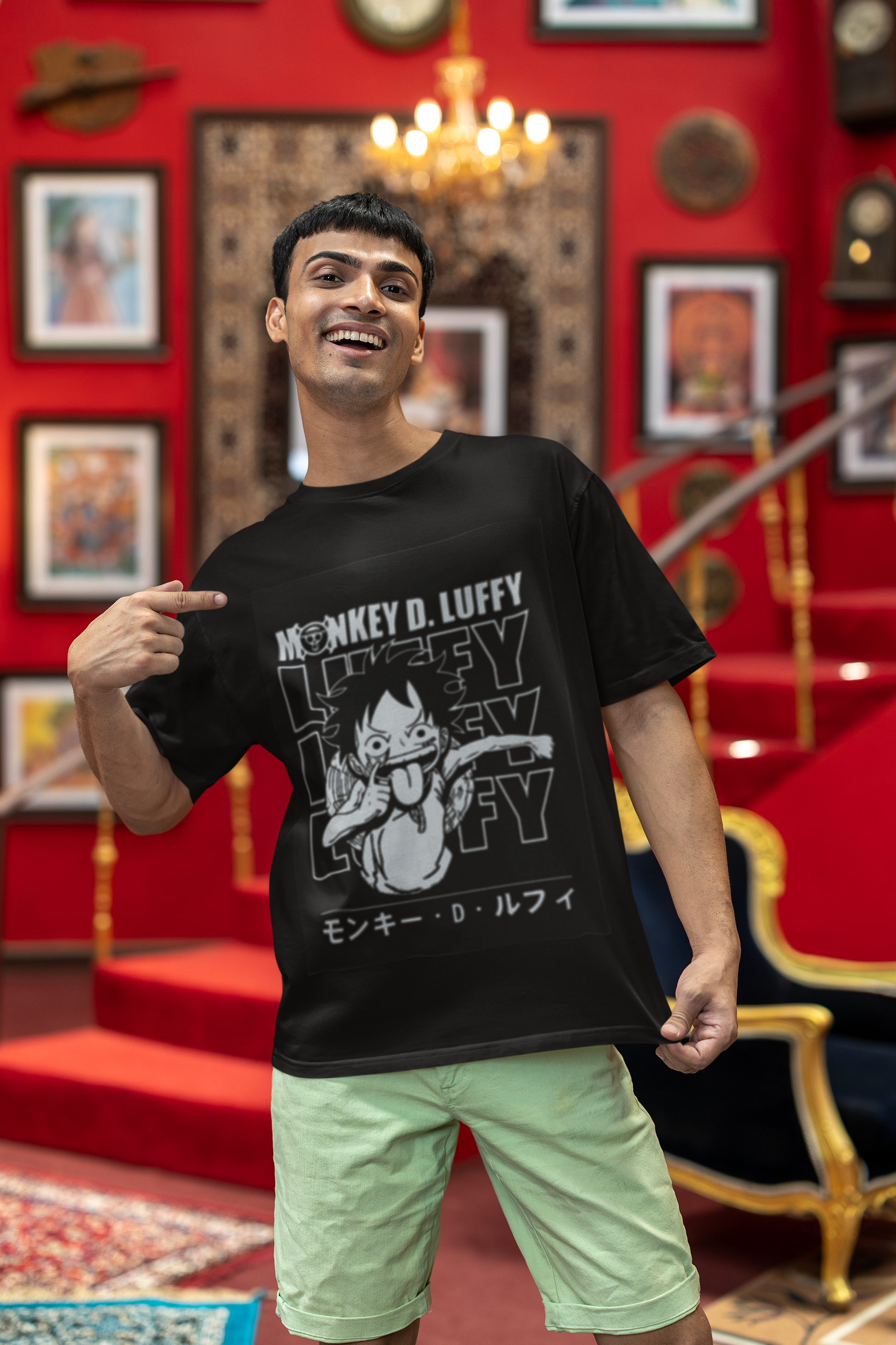 Monkey d luffy Oversized Tshirt 