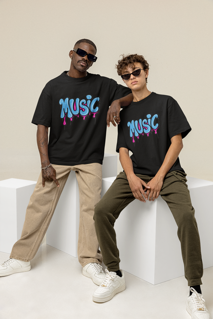 Music Oversized Tshirt 