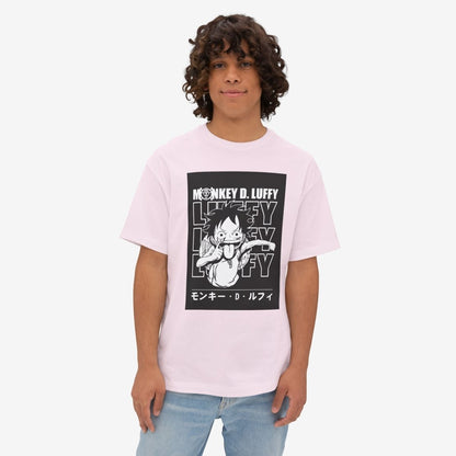 Monkey d luffy Oversized Tshirt CottonCrew neckDTG