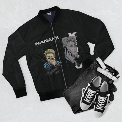 NANAMI KENTO Anime Men's Bomber Jacket All Over PrintAOPAOP Clothing