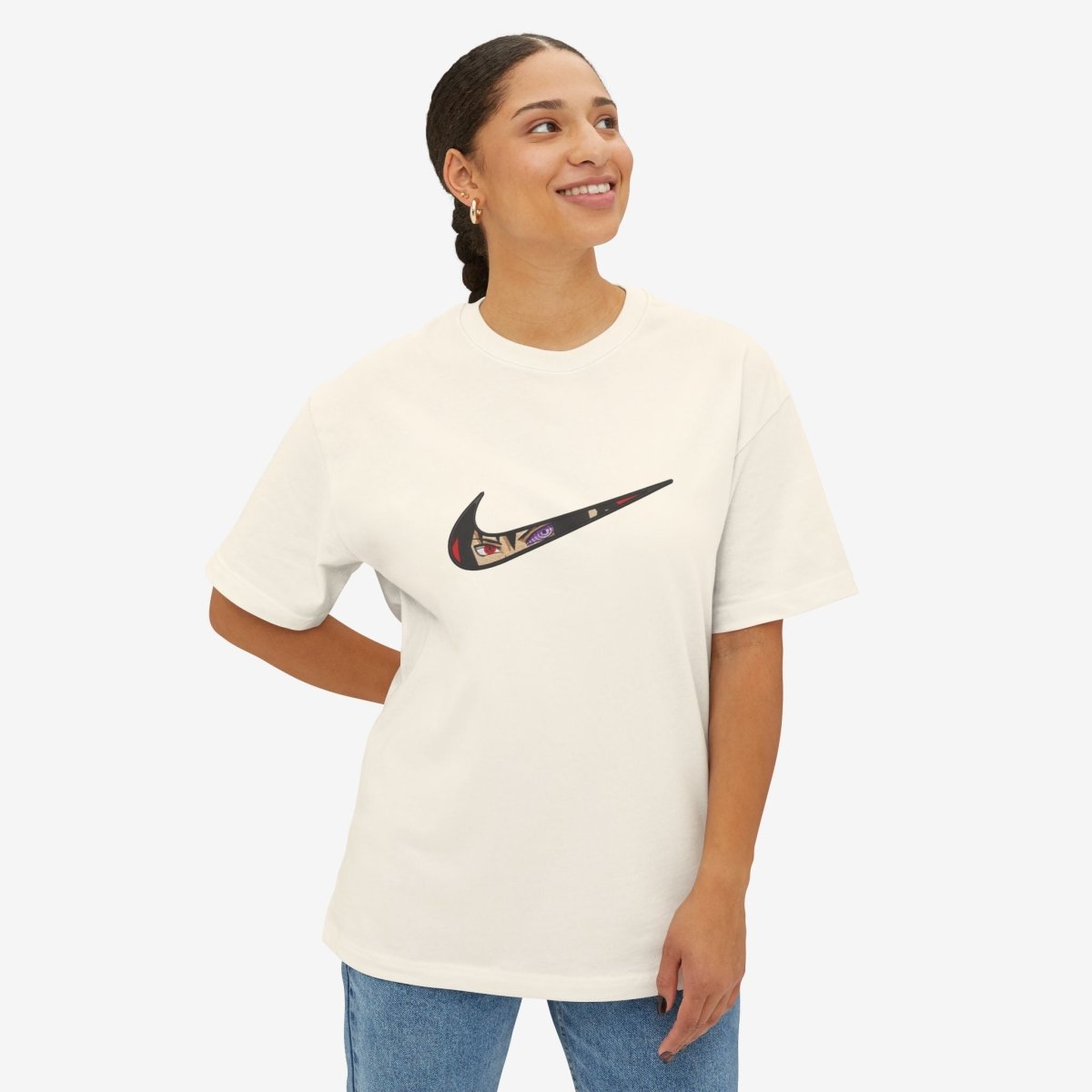 Nike Graphic Oversized Tshirt CottonCrew neckDTG