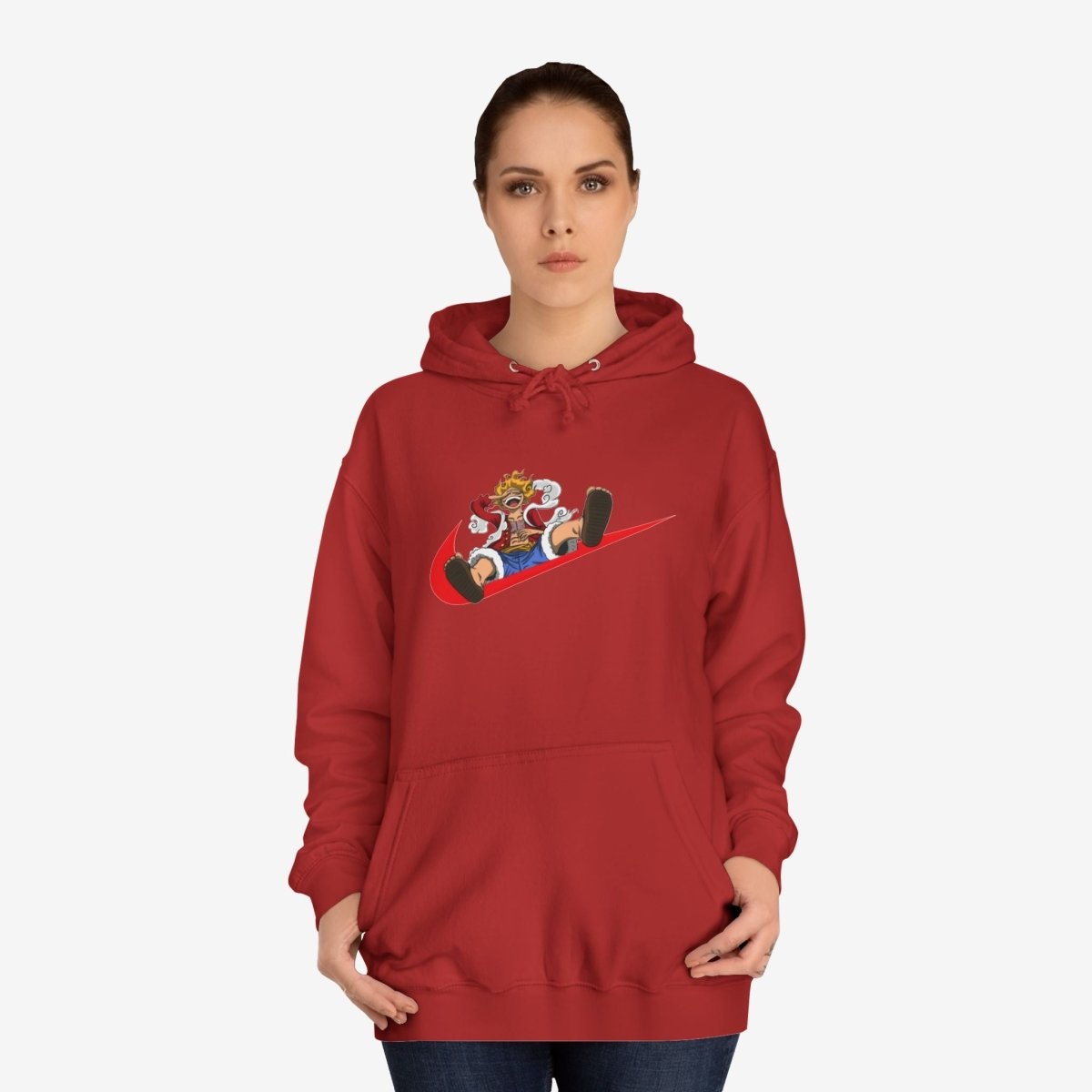 Nike Luffy Custom Hoodie DTGHoodiesMen's Clothing